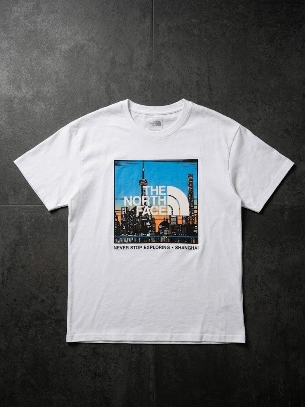 The North Face Shanghai Skyline T-Shirt- Size Mens Small